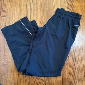 Nike The Athletic Dept Vintage Performance Athletic Track Pants Black Sz Medium